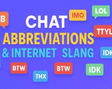 Chat Abbreviations